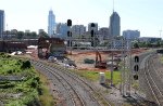 View from Boylan Avenue Bridge; "H" line goes off to the right